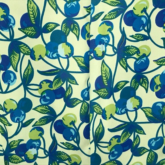 Womens Size Small J. Peterman Cherry Fruit Button-Down Shift Dress with Pockets - Picture 7 of 7